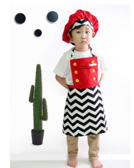 Zigzag_KIDS CHEF TODDLER COOKING AND BAKING, APRON002